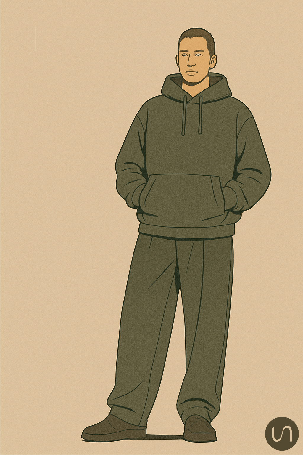 Homme vêtements oversized